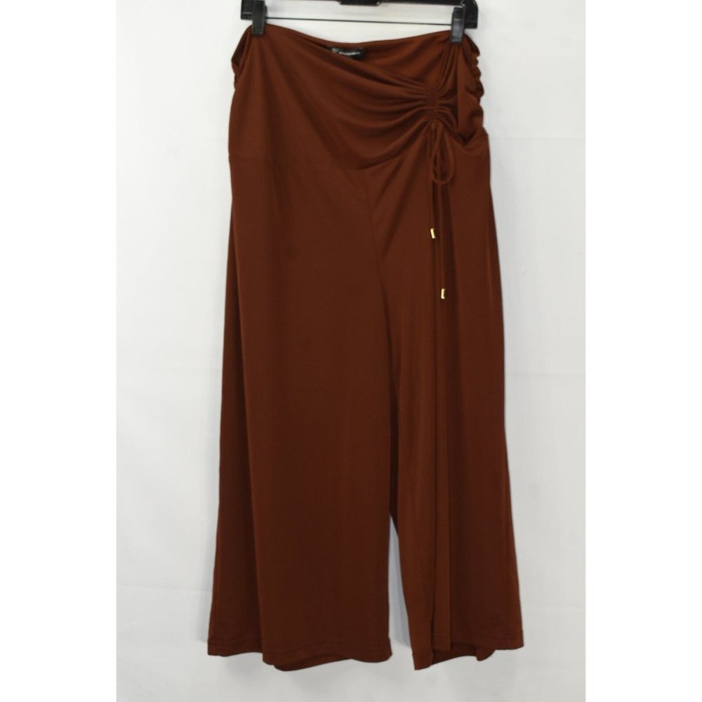 Inc Women's Ruched Culottes Capri Pants, XXL, NwT Z222AFA